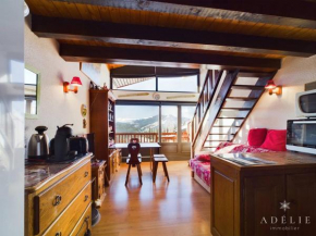 Studio avec mezzanine pour 4 pers, proche commerces et remontées - FR-1-398-677